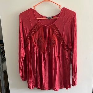 Boho Embroidered Blouse